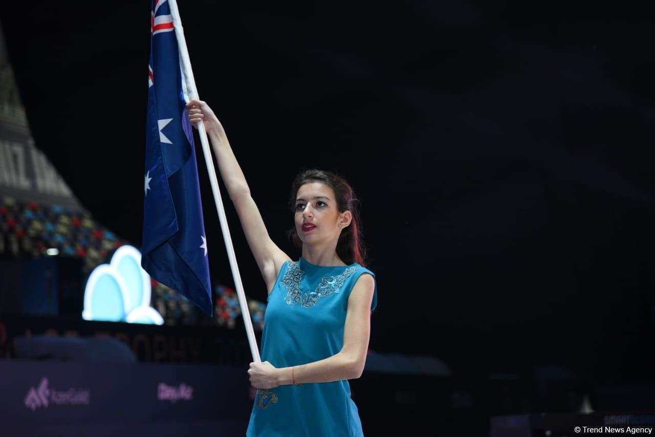 Opening of FIG World Cup in Rhythmic Gymnastics held in Baku (PHOTO)
