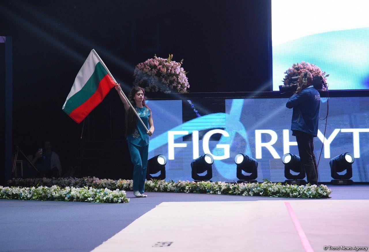 Opening of FIG World Cup in Rhythmic Gymnastics held in Baku (PHOTO)