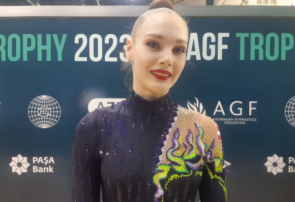Baku has beautiful architecture - Latvian participant of World Cup in Rhythmic Gymnastics