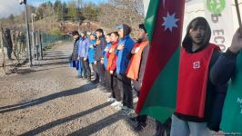 Акция протеста на Лачинской дороге продолжается 132-й день (ФОТО)