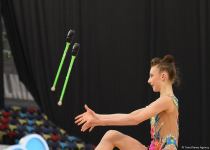 Second day of FIG World Cup competitions in Rhythmic Gymnastics kicks off in Baku (PHOTO)