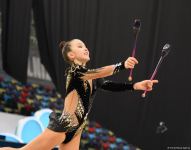 Second day of FIG World Cup competitions in Rhythmic Gymnastics kicks off in Baku (PHOTO)