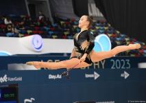 Second day of FIG World Cup competitions in Rhythmic Gymnastics kicks off in Baku (PHOTO)