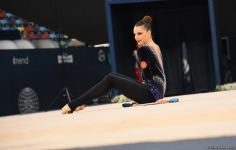 Second day of FIG World Cup competitions in Rhythmic Gymnastics kicks off in Baku (PHOTO)
