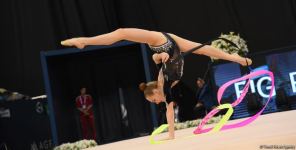 Second day of FIG World Cup competitions in Rhythmic Gymnastics kicks off in Baku (PHOTO)