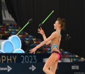 Second day of FIG World Cup competitions in Rhythmic Gymnastics kicks off in Baku (PHOTO)