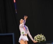 Лучшие моменты второго дня соревнований Кубка мира по художественной гимнастике в Баку (ФОТО)