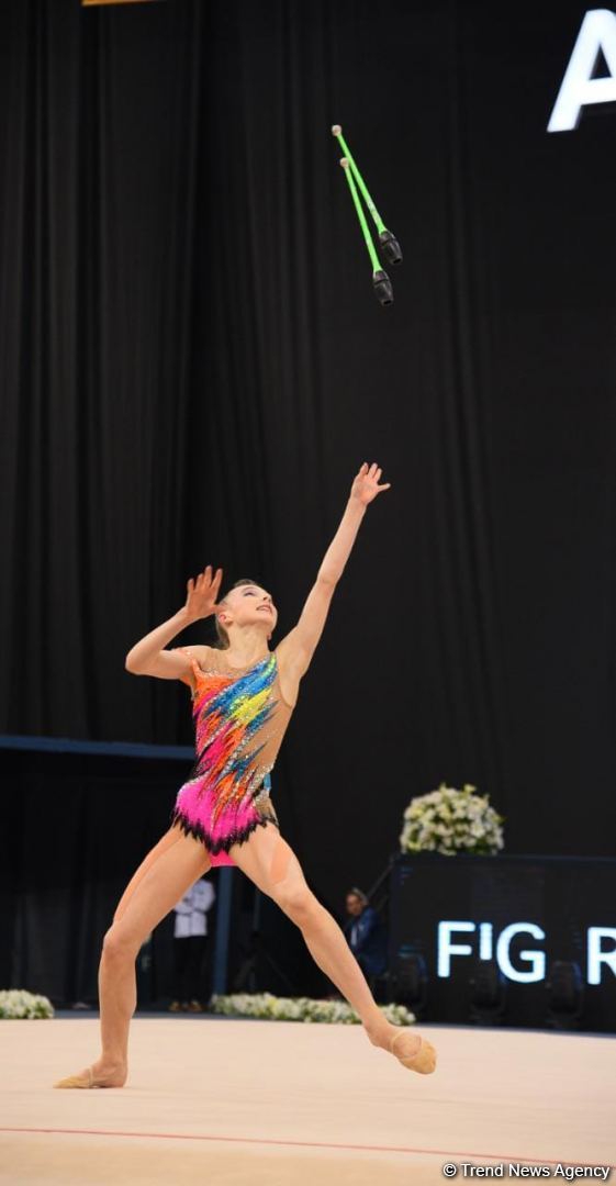Second day of FIG World Cup competitions in Rhythmic Gymnastics kicks off in Baku (PHOTO)