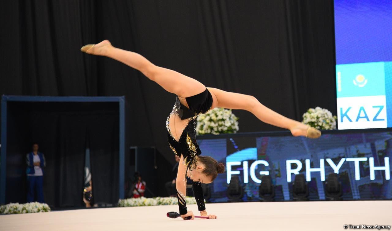 Second day of FIG World Cup competitions in Rhythmic Gymnastics kicks off in Baku (PHOTO)