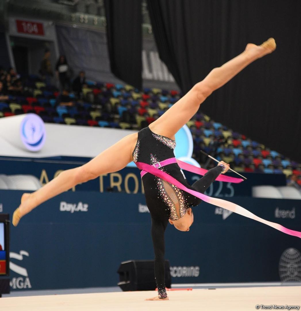 Second day of FIG World Cup competitions in Rhythmic Gymnastics kicks off in Baku (PHOTO)