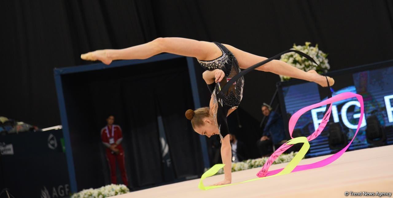 Second day of FIG World Cup competitions in Rhythmic Gymnastics kicks off in Baku (PHOTO)