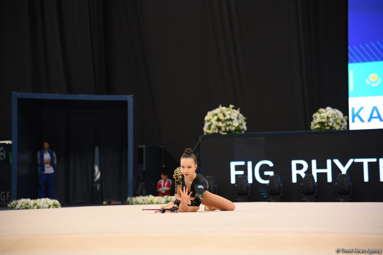 Second day of FIG World Cup competitions in Rhythmic Gymnastics kicks off in Baku (PHOTO)