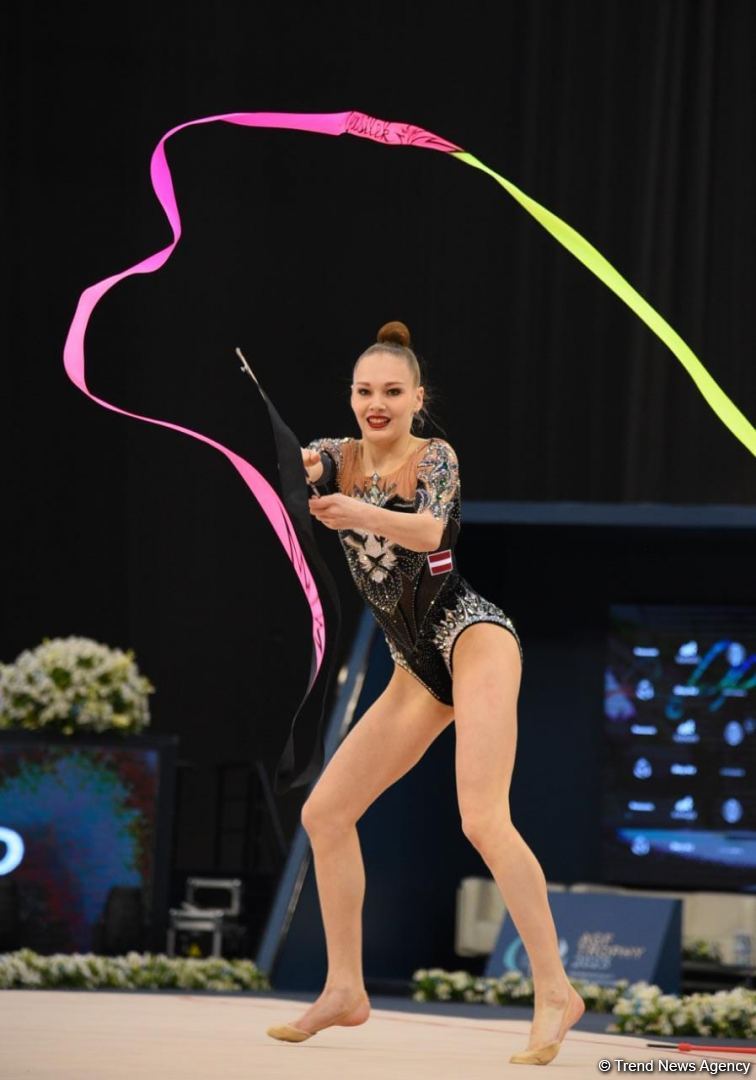 Second day of FIG World Cup competitions in Rhythmic Gymnastics kicks off in Baku (PHOTO)