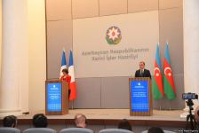 Главы МИД Азербайджана и Франции провели пресс-конференцию (ФОТО/ВИДЕО)