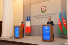 Главы МИД Азербайджана и Франции провели пресс-конференцию (ФОТО/ВИДЕО)