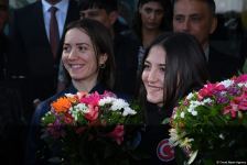 В Баку прибыли турецкие спортсмены, одержавшие победу на чемпионате Европы в Ереване (ФОТО)