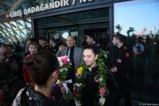 В Баку прибыли турецкие спортсмены, одержавшие победу на чемпионате Европы в Ереване (ФОТО)