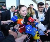 В Баку прибыли турецкие спортсмены, одержавшие победу на чемпионате Европы в Ереване (ФОТО)
