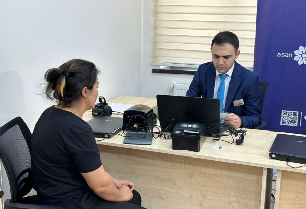 Mobile ASAN service provides assistance to citizens in Azerbaijan's liberated Talish village (PHOTO)