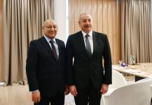 Президент Ильхам Алиев и Первая леди Мехрибан Алиева встретились с турецкими спортсменками, посвятившими свою победу на чемпионате Европы по тяжелой атлетике Азербайджану (ФОТО/ВИДЕО)