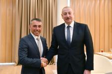 Президент Ильхам Алиев и Первая леди Мехрибан Алиева встретились с турецкими спортсменками, посвятившими свою победу на чемпионате Европы по тяжелой атлетике Азербайджану (ФОТО/ВИДЕО)