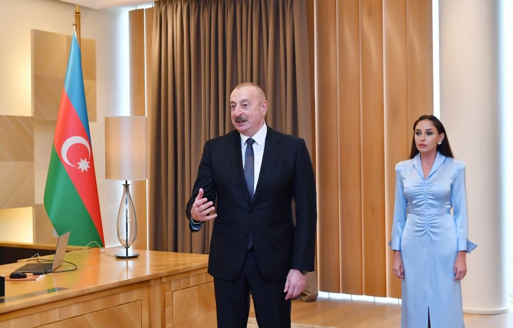 Президент Ильхам Алиев: Наш народ был растроган тем, что турецкие спортсмены подарили свою победу Азербайджану