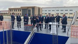 Состоялась церемония закладки фундамента совместного автомобильного предприятия Азербайджана и Узбекистана (ФОТО)