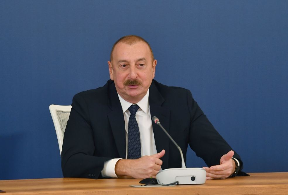 Президент Ильхам Алиев: Проект Черноморского кабеля может стать действительно глобальным