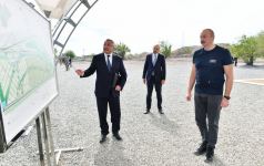 Президент Ильхам Алиев заложил фундамент села Шукюрбейли (ФОТО/ВИДЕО)