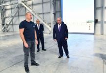 Президент Ильхам Алиев заложил фундамент ряда предприятий в Джебраильском районе (ФОТО/ВИДЕО)