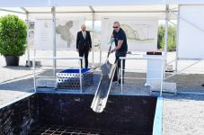 Президент Ильхам Алиев заложил фундамент села Зиланлы в Губадлы (ФОТО/ВИДЕО)