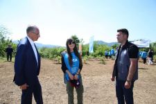 Вице-президент Фонда Гейдара Алиева Лейла Алиева приняла участие в экологических акциях, посвященных 100-летию великого лидера Гейдара Алиева (ФОТО)