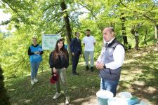 Вице-президент Фонда Гейдара Алиева Лейла Алиева приняла участие в экологических акциях, посвященных 100-летию великого лидера Гейдара Алиева (ФОТО)