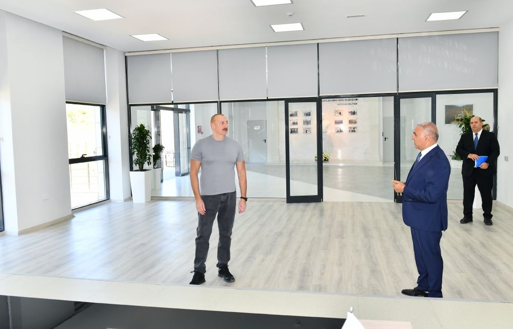 Президент Ильхам Алиев принял участие в открытии Центра цифрового управления в Ходжавенде (ФОТО/ВИДЕО)