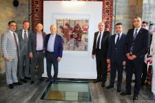 ОАО "Азерхалча" представило уникальный ковер, посвященный 100-летию великого лидера Гейдара Алиева (ФОТО)