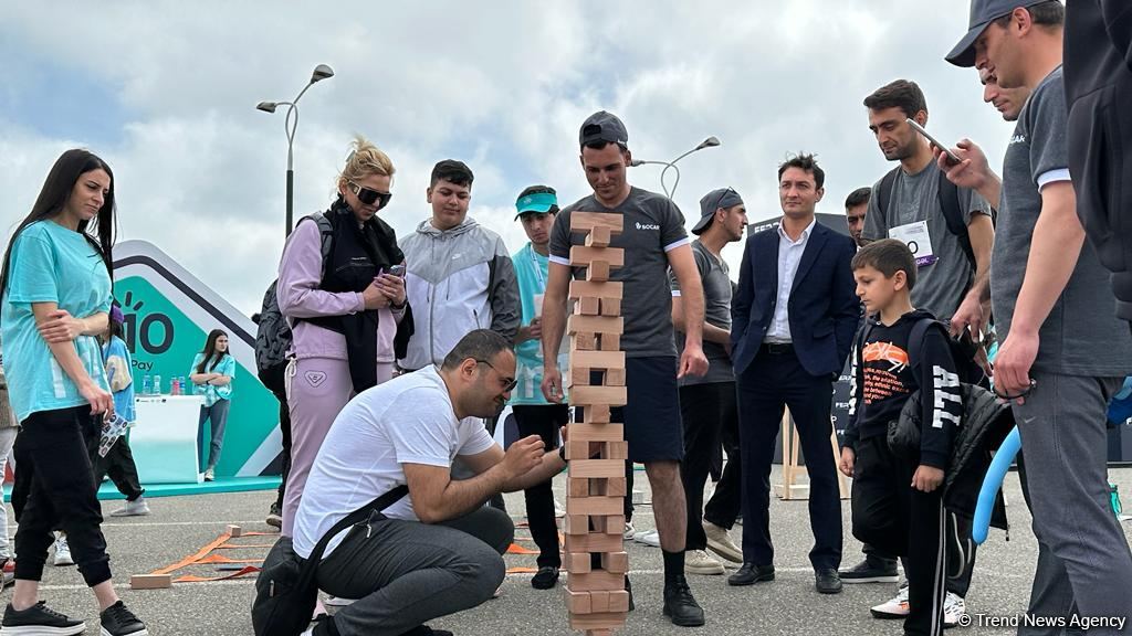 Любовь к спорту, единение и  поддержка - развлекательная зона "Бакинского марафона - 2023" (ФОТО)