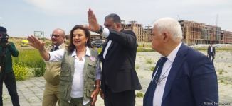 Основатель организации "Корни мира" Хайди Кун посетила освобожденные от оккупации территории Азербайджана (ФОТО)