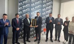Делегация Азербайджана посетила офис Партии справедливости и развития в Чанаггале (ФОТО)