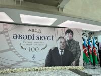 По случаю 100-летия великого лидера Гейдара Алиева и академика Зарифы Алиевой организована концертная программа под названием "Вечная любовь" (ФОТО)