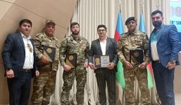 С участием героев Карабахской войны состоялась премьера фильма "Əbədiyaşar Lider" по случаю  100-летия великого лидера Гейдара Алиева (ФОТО)