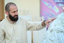 В Арт-центре Nine Senses открылась выставка "100", посвященная великому лидеру Гейдару Алиеву (ФОТО)