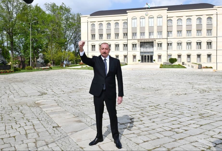 Президент Ильхам Алиев: Самой большой мечтой великого лидера Гейдара Алиева было видеть Шушу, Карабах и Зангезур свободными