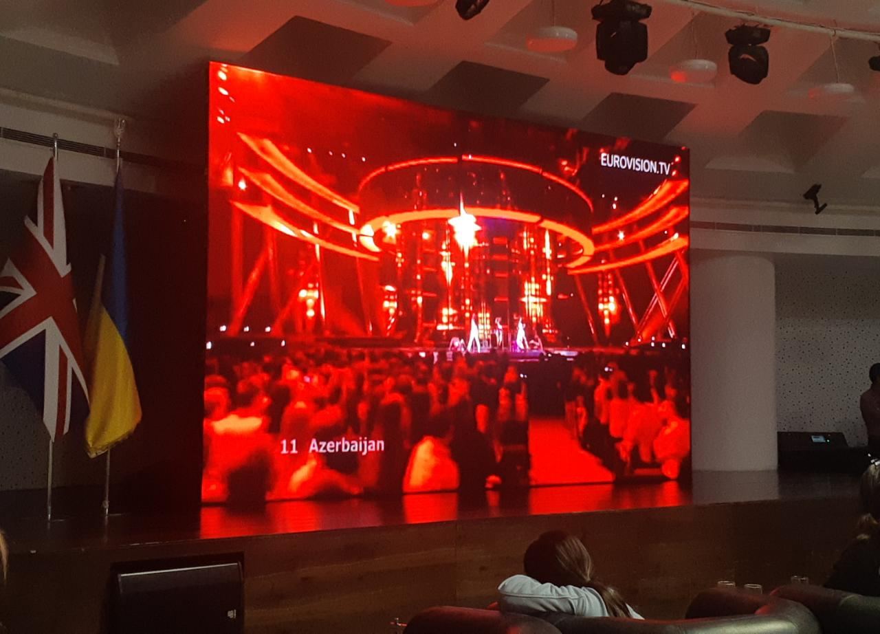 Коллективный просмотр финала "Евровидения-2023" в Баку (ФОТО)