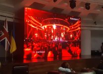 Коллективный просмотр финала "Евровидения-2023" в Баку (ФОТО)