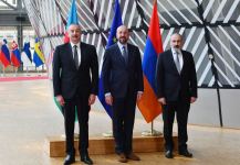 В Брюсселе состоялась встреча Президента Ильхама Алиева, Шарля Мишеля и Никола Пашиняна (ФОТО/ВИДЕО)