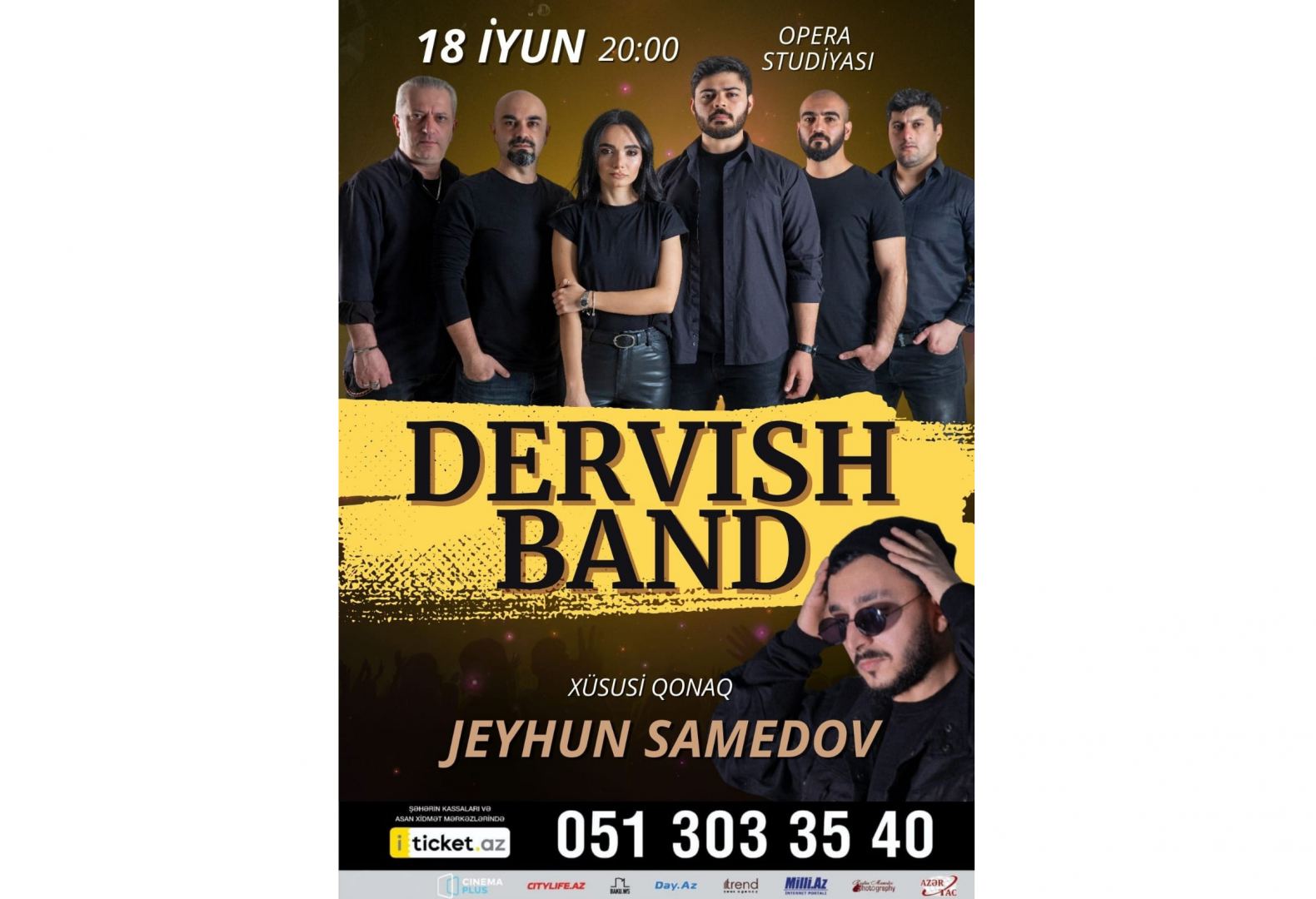 В Баку состоится сольный концерт группы "Dervish Band"
