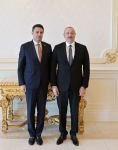 Президент Ильхам Алиев принял председателя Палаты представителей парламента Иордании (ФОТО/ВИДЕО)