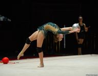 В Баку проходят подиумные тренировки участниц 39-го чемпионата Европы по художественной гимнастике (ФОТОРЕПОРТАЖ)