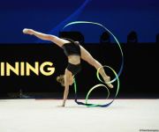В Баку проходят подиумные тренировки участниц 39-го чемпионата Европы по художественной гимнастике (ФОТОРЕПОРТАЖ)