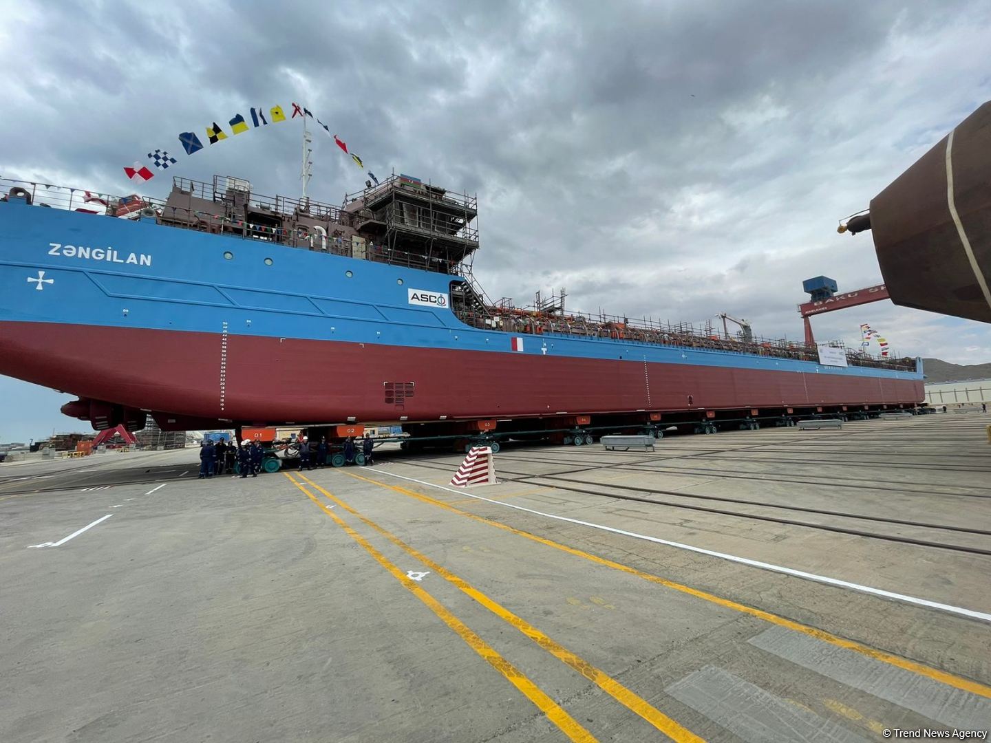 New orders expected to arrive for construction of ships similar to Azerbaijan's 'Zangilan' tanker - chairman (PHOTO)